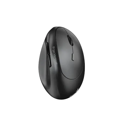 Mouse Genius Ergo 8350S, wireless, AI Copilot, Bluetooth/USB, 6 butoane, AA, gri închis
