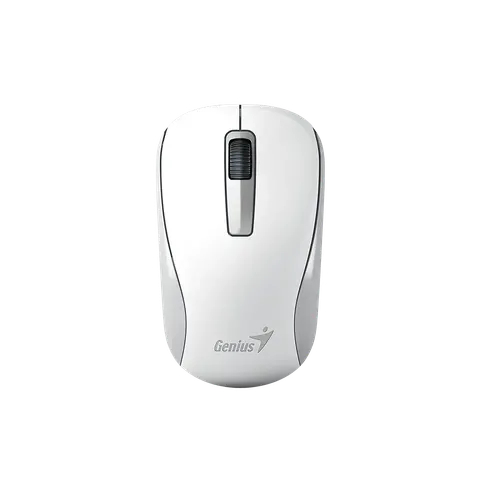 Mouse Genius NX-7005, wireless, USB, 3 butoane, AA, alb