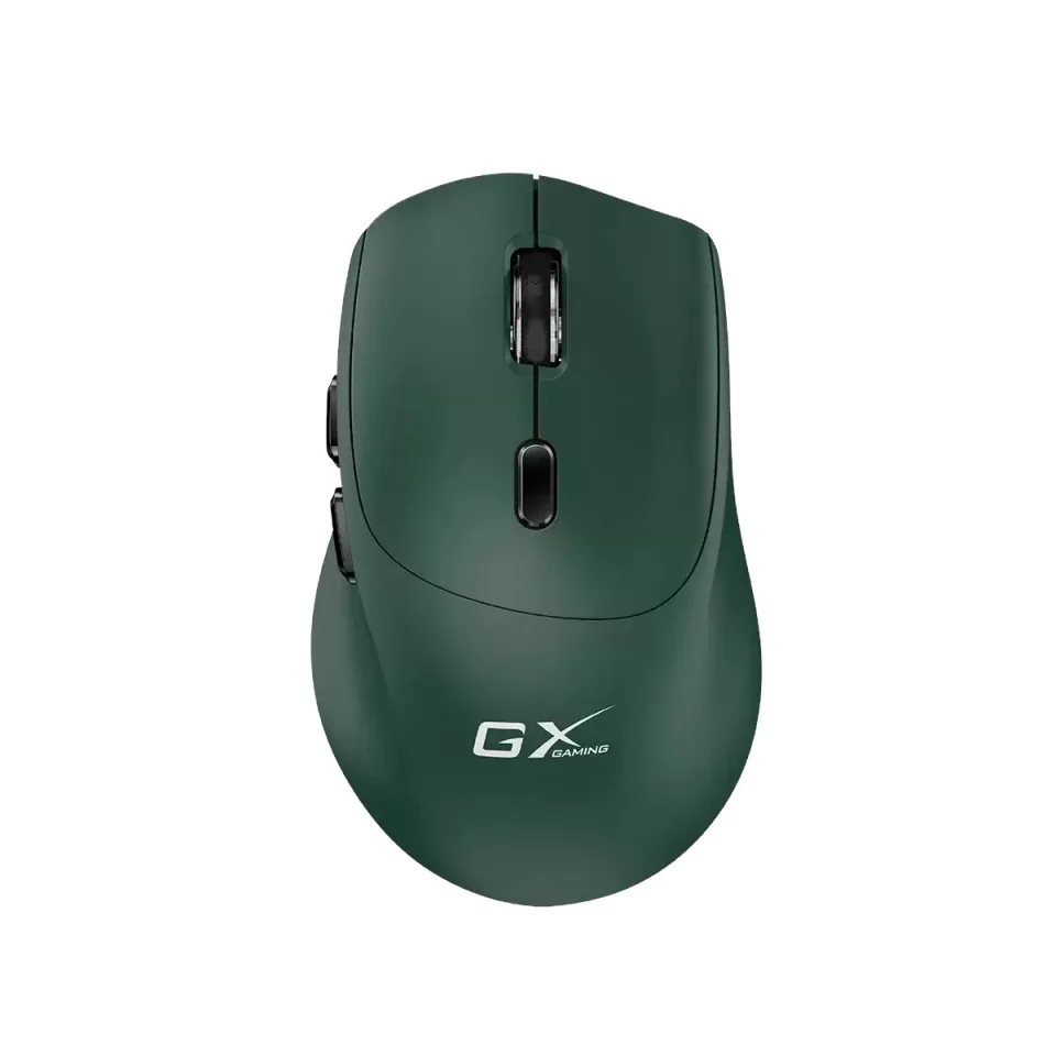 Mouse Genius Scorpion M8100, wireless, Bluetooth/USB, 6 butoane, AA, verde