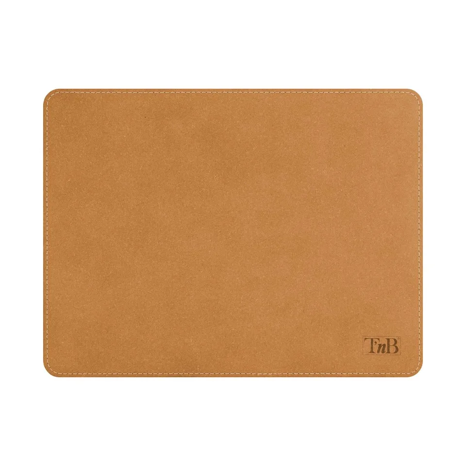 Mouse pad TNB, piele reciclată, 2mm, maro