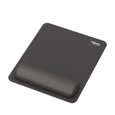 Fellowes Breyta Hex Mouse Pad, 20 x 24 cm, Negru