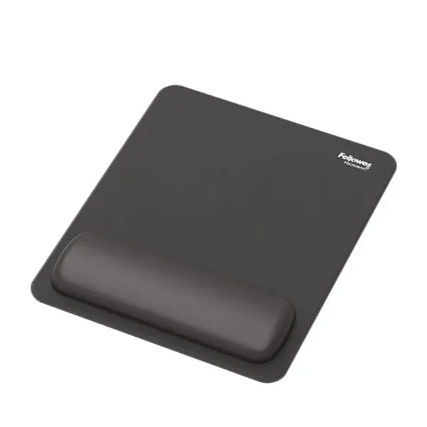 Fellowes Breyta Hex Mouse Pad, 20 x 24 cm, Negru