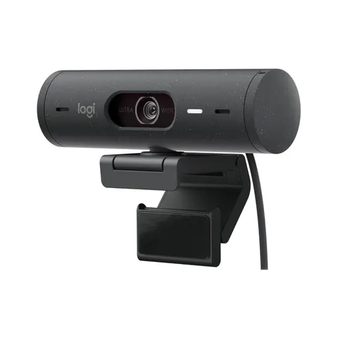 Webcam Logitech Brio 500, EMEA28, FullHD, negru