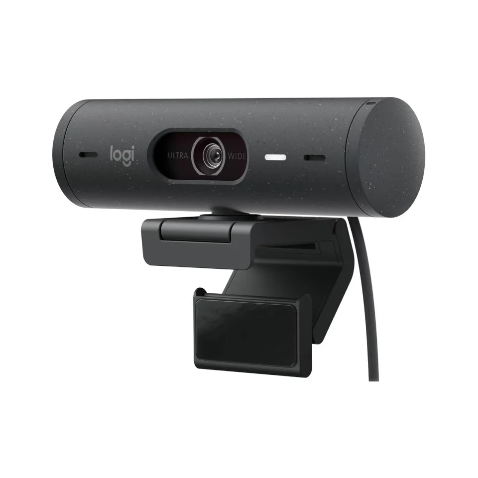 Webcam Logitech Brio 500, EMEA28, FullHD, negru