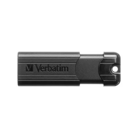 Memorie USB flash Verbatim Pinstripe, USB 3.2, 16 GB, negru