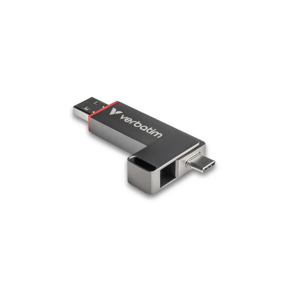Memorie USB Flash Verbatim Dual QuickStick, USB Tip A/Tip C, 256 GB