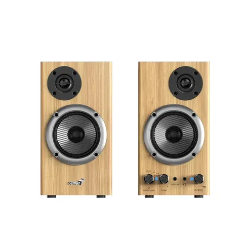Boxe Genius SP-HF520BT, Bluetooth, 40 - 20000 Hz, 20 W, lemn