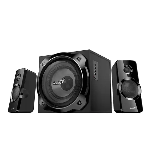 Boxe Genius SW-2.1 1850BT, cu subwoofer, Bluetooth, 75 dB, 50 W, negru