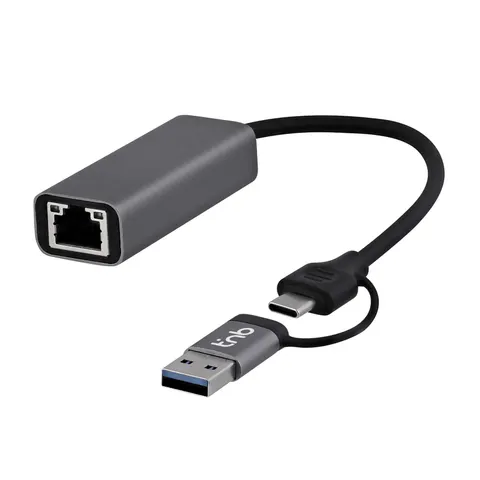 USB Hub TNB, USB Type-A/USB Type-C la RJ45, 2.5 Gbps