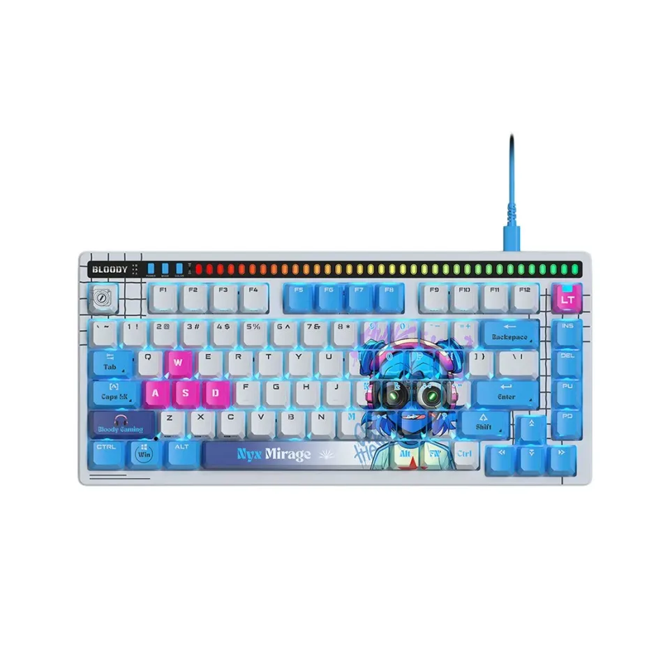 Tastatură Bloody Nyx Mirage AT75, cu fir, gaming