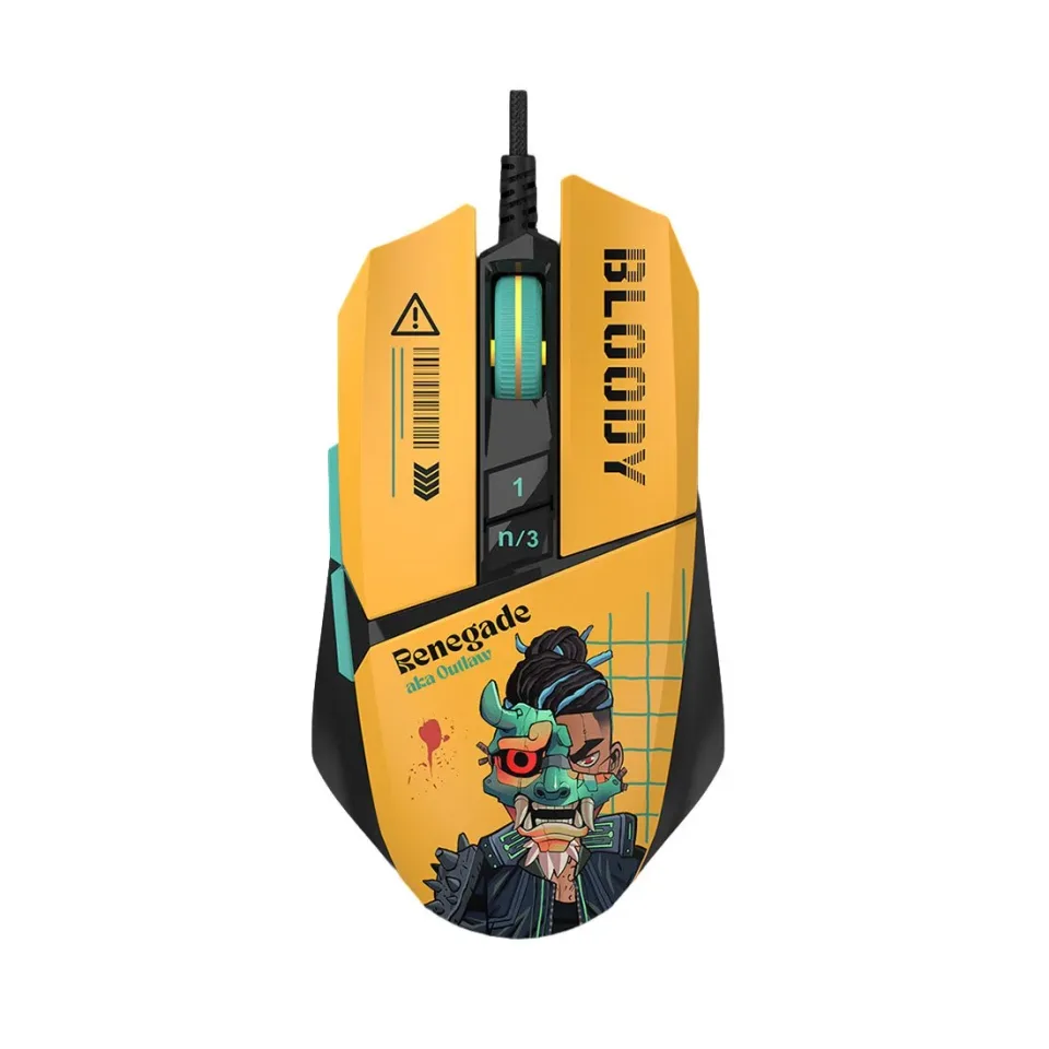Mouse Bloody Renegade Sunset W63 Max, cu fir, gaming