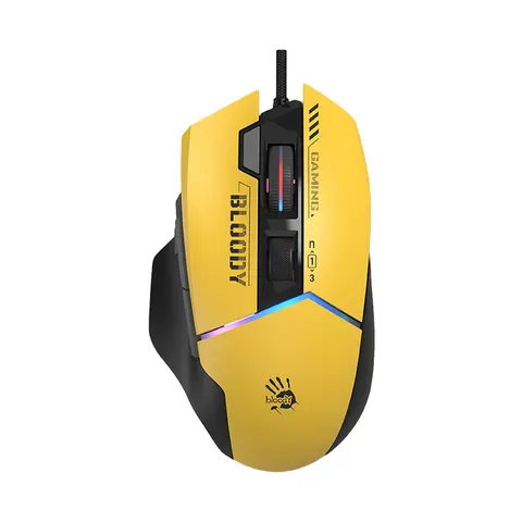 Mouse Bloody Sports W95 Ultra, Lime, cu fir, gaming