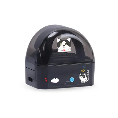 Căști Wesdar TWS1003, wireless, pentru copii, cu Bluetooth, 117 dB, negru