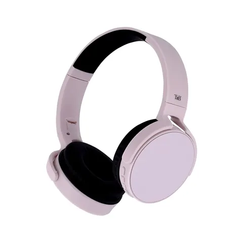 Căști TNB Single 2, cu microfon, cu Bluetooth, jack 3.5 mm, 85 dB, roz