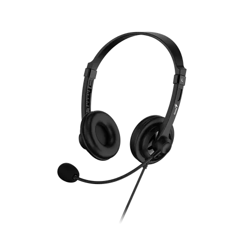 Căști Genius HS-230U, cu cablu și microfon, USB Type-A, 100 dB
