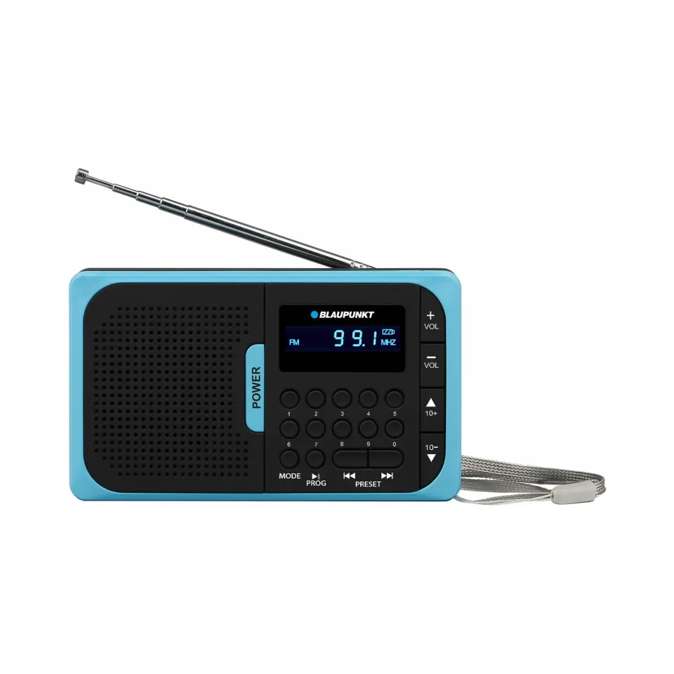 Radio Blaupunkt PR5BL, portabil, USB, MicroSD, 1 W