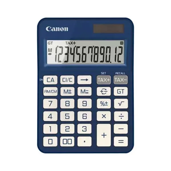 Calculator de birou Canon KS-125KB, 12 cifre, albastru