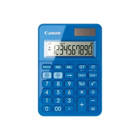 Calculator de birou Canon LS-100KB, 12 cifre, albastru