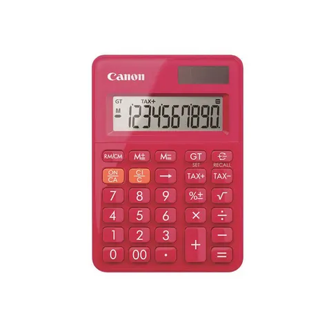 Calculator de birou Canon LS-100KB, 12 cifre, roz