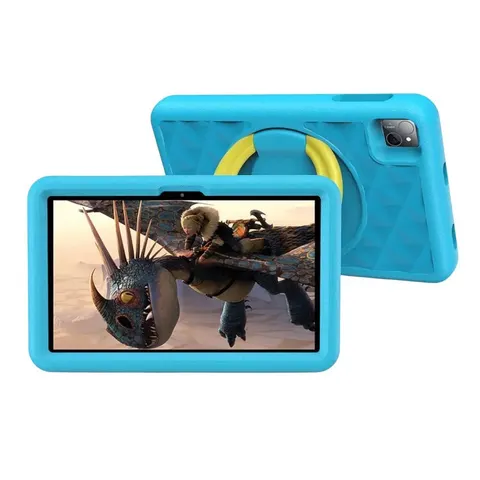 Tabletă Vasoun P30HKIDS, 10'', Octa Core, 128 GB, 12 GB RAM, Android, T606 Octa core, cameră spate 5 MP, cameră față 8 MP, albastru