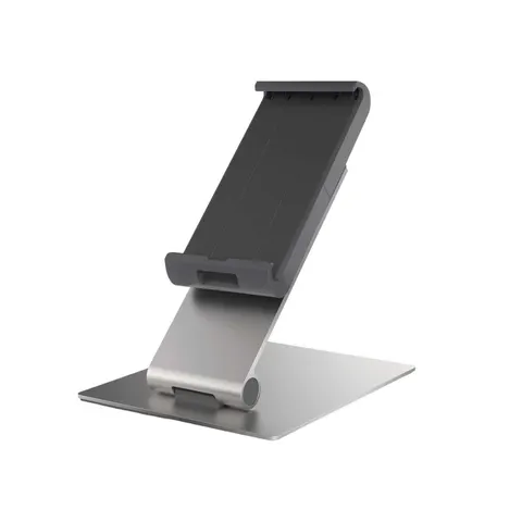 Suport pentru tabletă Durable Table, pentru masă sau birou, diagonală minimă 7 inch, greutate maximă 1 kg, argintiu