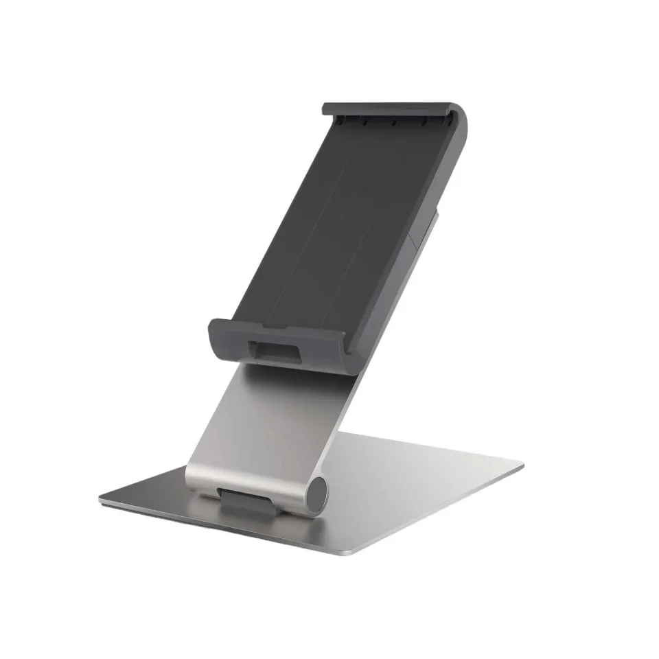 Suport pentru tabletă Durable Table, pentru masă sau birou, diagonală minimă 7 inch, greutate maximă 1 kg, argintiu