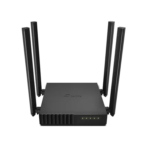 Router TP-Link Archer C54, AC1200, wireless, 802.11, 4 porturi Ethernet, negru