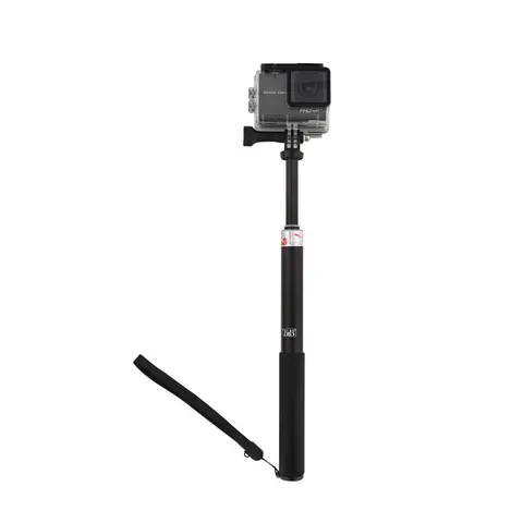 Monopied TNB - baston, cu adaptor pentru camera Go Pro, negru