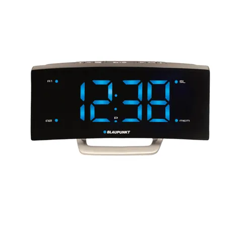 Ceas radio Blaupunkt CR7USB, radio FM, USB, 5.5 V, negru