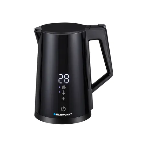 Fierbător electric de apă Blaupunkt EKD601, metal, 2200 W, 1.7 L, negru