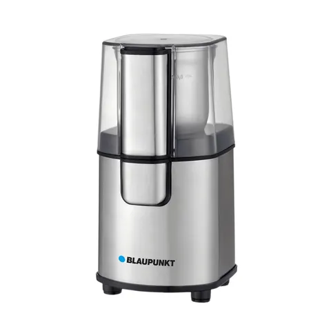 Râșniță de cafea Blaupunkt FCG701, cu recipient, 85 g, 200 W, argintiu