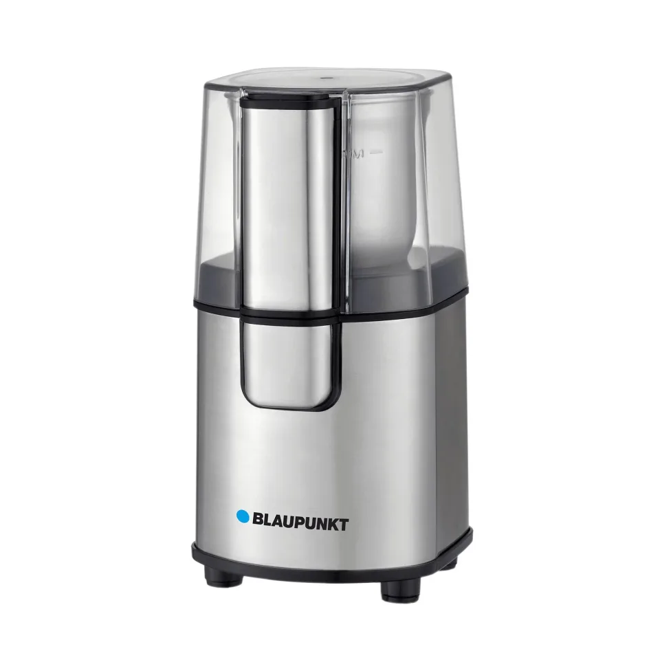 Râșniță de cafea Blaupunkt FCG701, cu recipient, 85 g, 200 W, argintiu