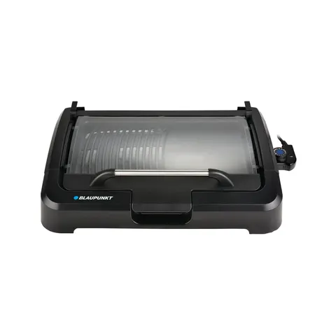 Grătar electric Blaupunkt GRT801, 39 x 29 cm, 2200 W, negru