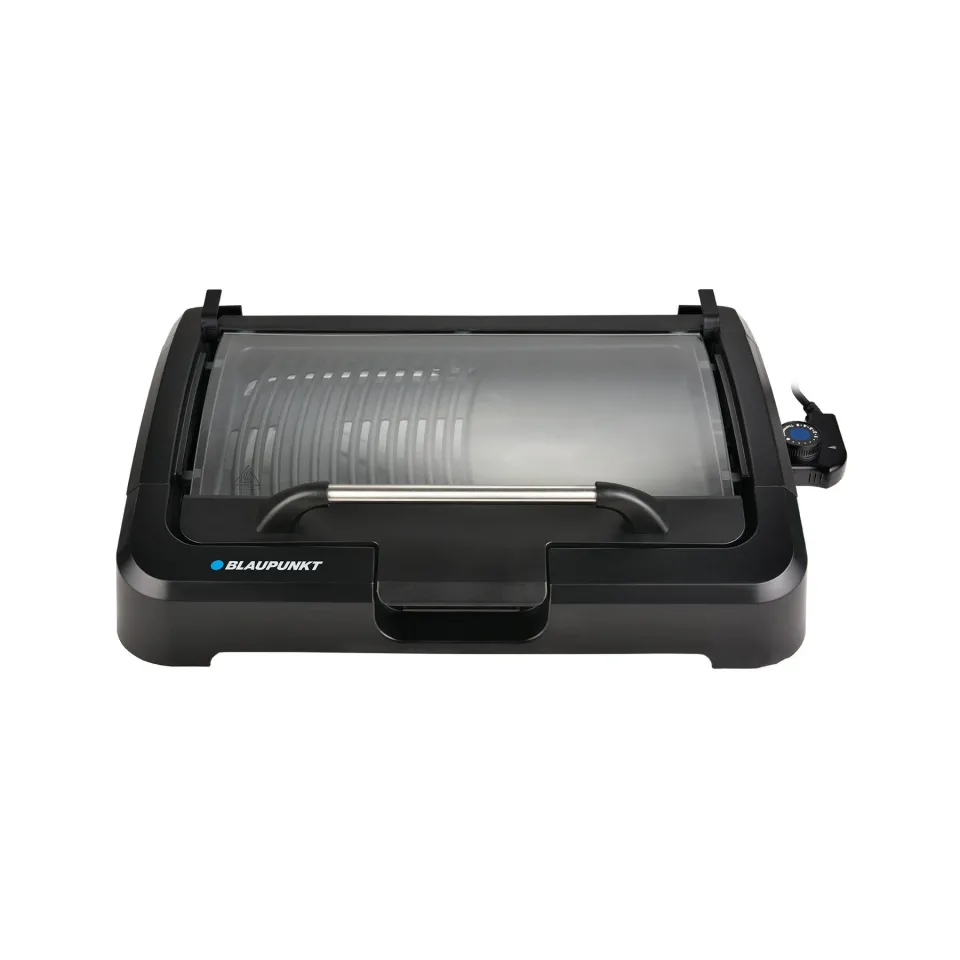Grătar electric Blaupunkt GRT801, 39 x 29 cm, 2200 W, negru