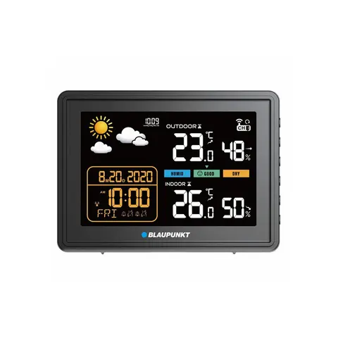 Stație meteo Blaupunkt WS30BK, cu 1 senzor, 5 V