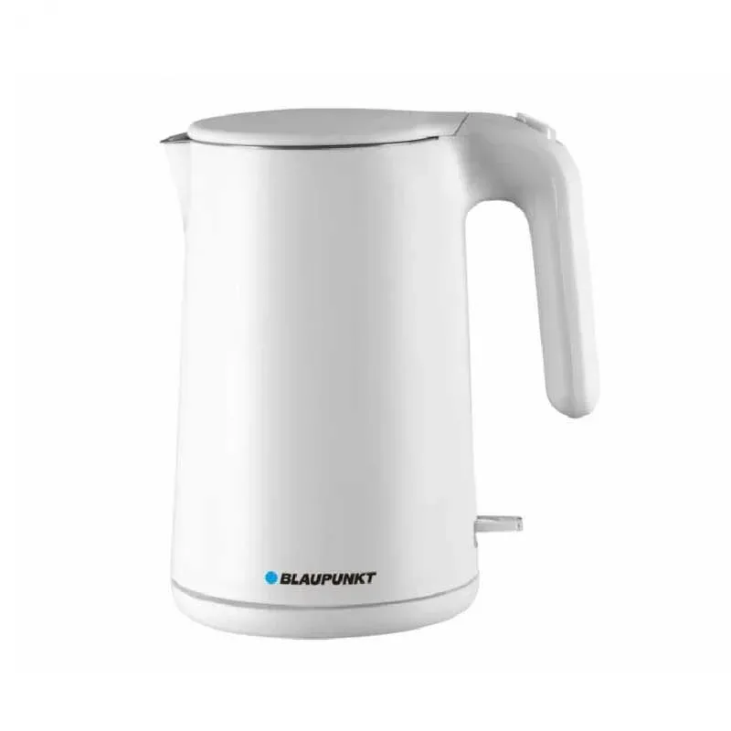 Fierbător electric pentru apă Blaupunkt EKS701, 1600 W, 1,5 L, alb