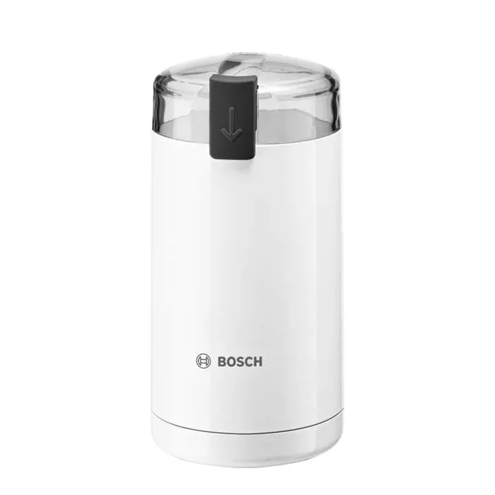 Râșniță de cafea Bosch TSM6A011W, albă, 180 W