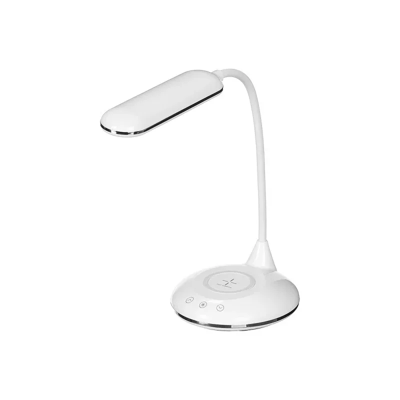 Lampă de birou Giftdecor Flexo, LED, încărcare USB, albă
