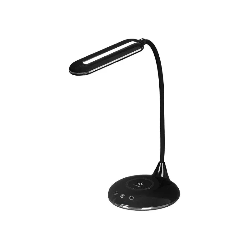 Lampă de birou Giftdecor Flexo, LED, încărcare USB, negru