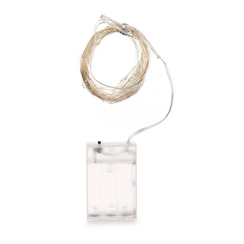 GIFTDECOR BANDĂ LED 50 LED-URI ALB CALD PENTRU UTILIZARE ÎN INTERIOR