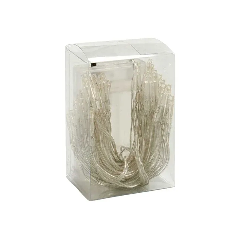 Ghirlandă luminoasă Giftdecor, 50 diode LED, albă