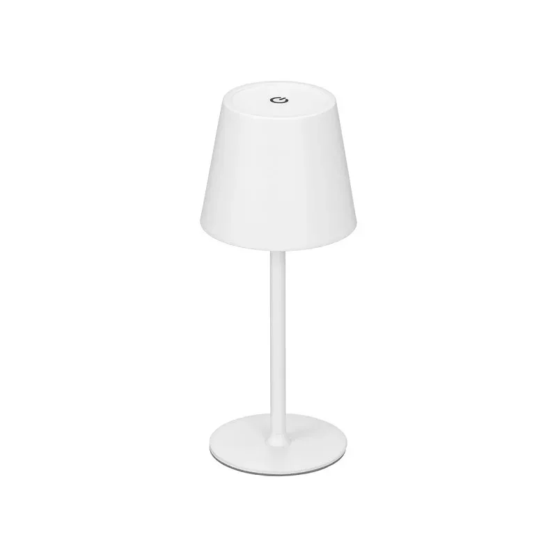 Lampă de birou Giftdecor, LED, metal, USB, albă