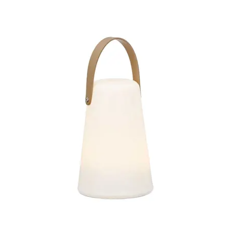 Lampă de birou Giftdecor, LED, cu mâner maro