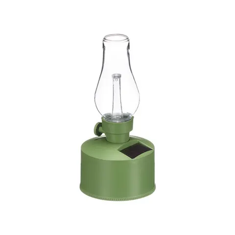 Lampă solară Giftdecor, vintage, verde
