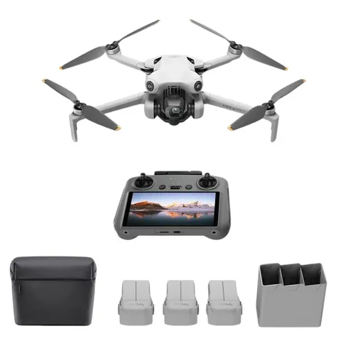 Drone DJI Mini 4 Pro Fly, More combo, cu telecomandă