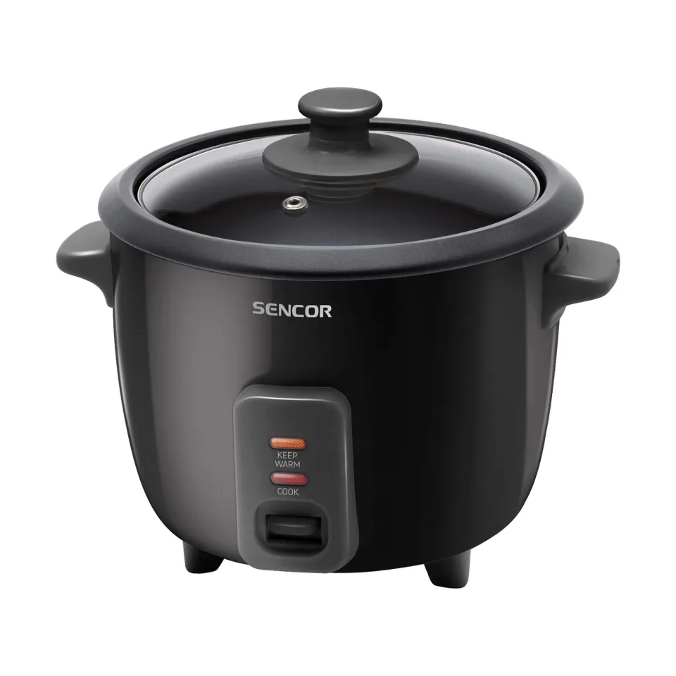 Aparat pentru gătit orez Sencor SRM 0601BK, 0.6 L, 300 W