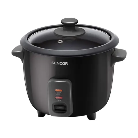 Aparat pentru gătit orez Sencor SRM 0601BK, 0.6 L, 300 W