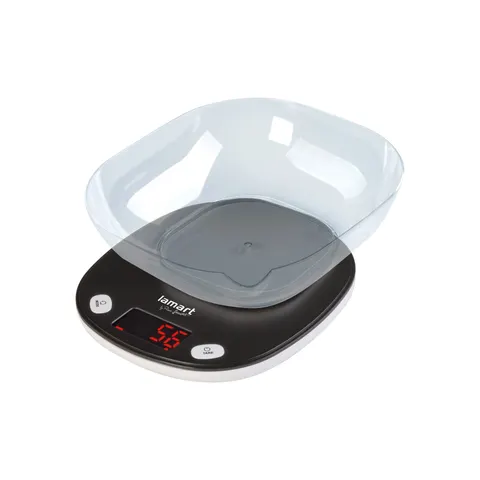Cântar de bucătărie Lamart LT7069, cu bol