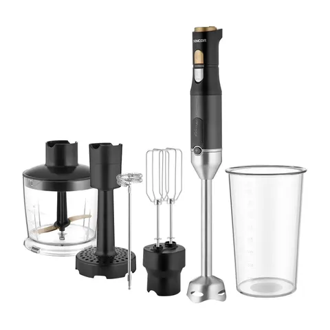 Blender Sencor SHB 6442BK, cu 4 accesorii, 1200 W