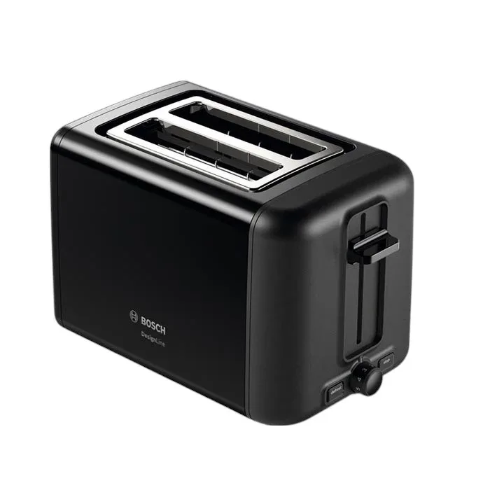 Prajitor de pâine Bosch DesignLine TAT3P423, negru, 970 W